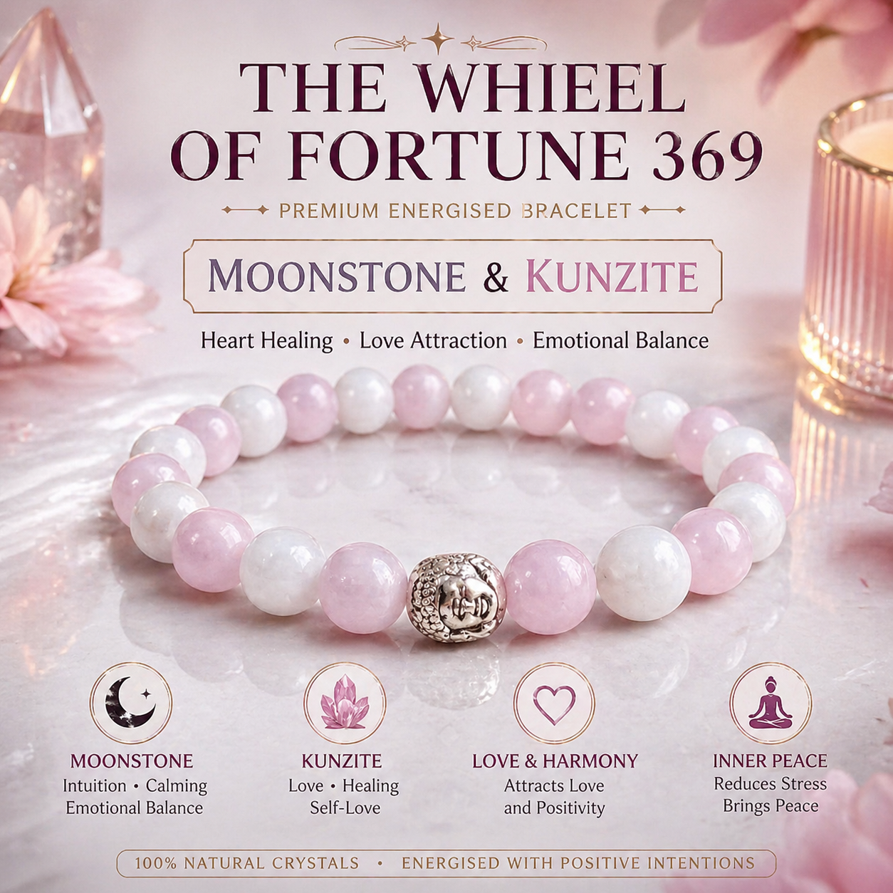 Love Relationship Healer And Emotional Balance Bracelet