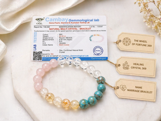 MARRIGE, LUCK AND LOVE ENERGY BRACELET