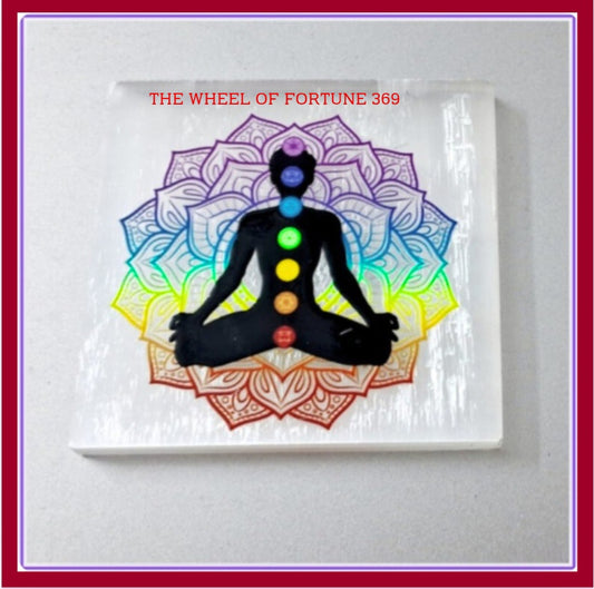 Selenite Stone Energy Charger Plate