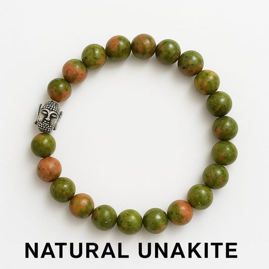 Natural Unakite Bracelet