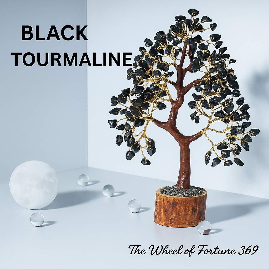 Black Tourmaline Tree Strong Protection
