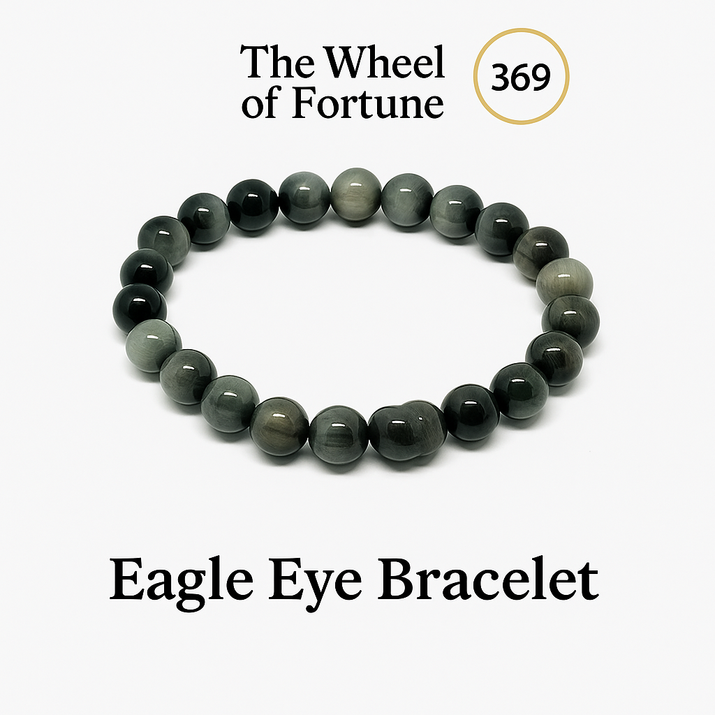 Eagle Eye Crystal Bracelet For Shields against evil eye, negative thoughts, and external negative influences.