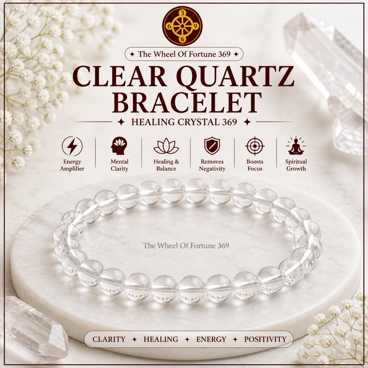 Clear Quartz Bracelets