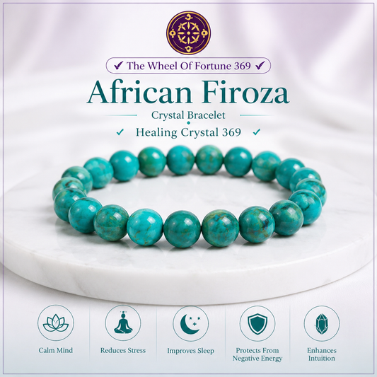 African Firoza Crystal Bracelet