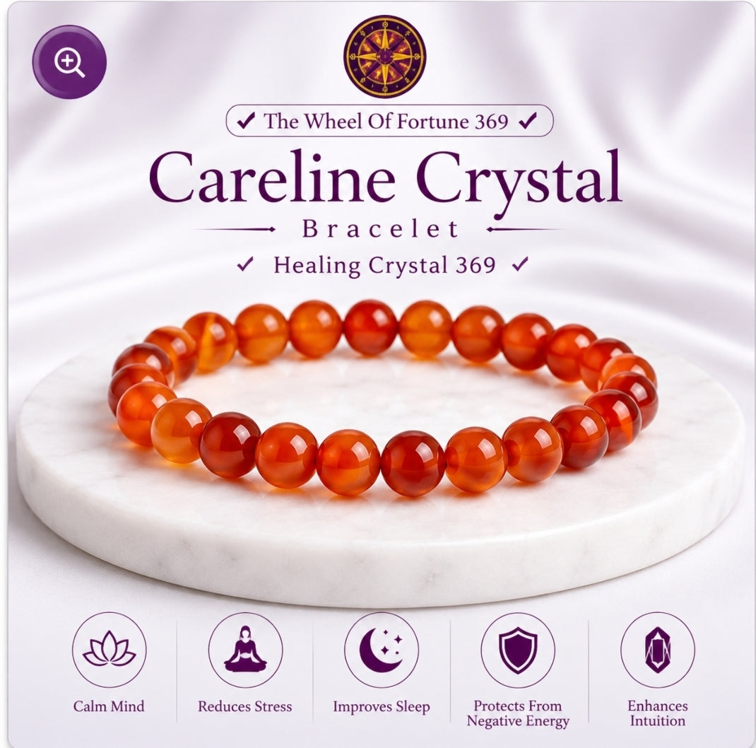 Attract positive energy and vibrations with Careline Crystal Bracelet