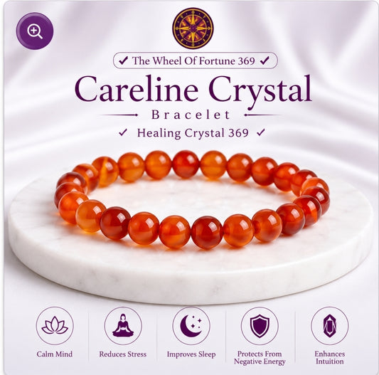 Attract positive energy and vibrations with Careline Crystal Bracelet