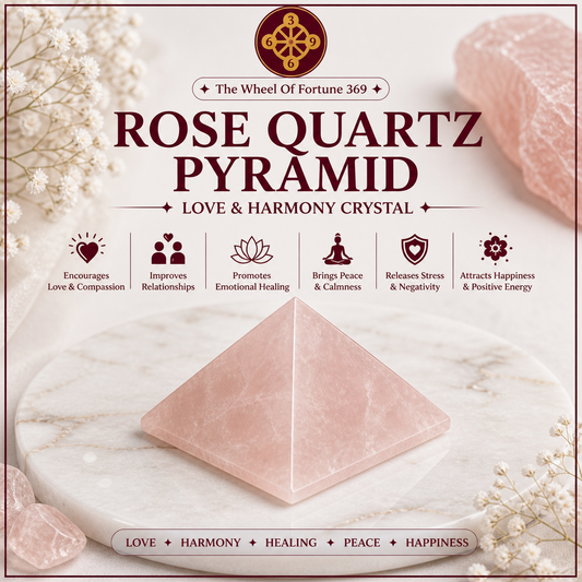 ROSE QUARTZ PYRAMID
