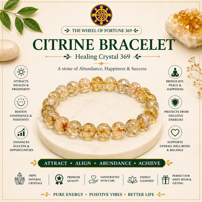 Citrine bracelet