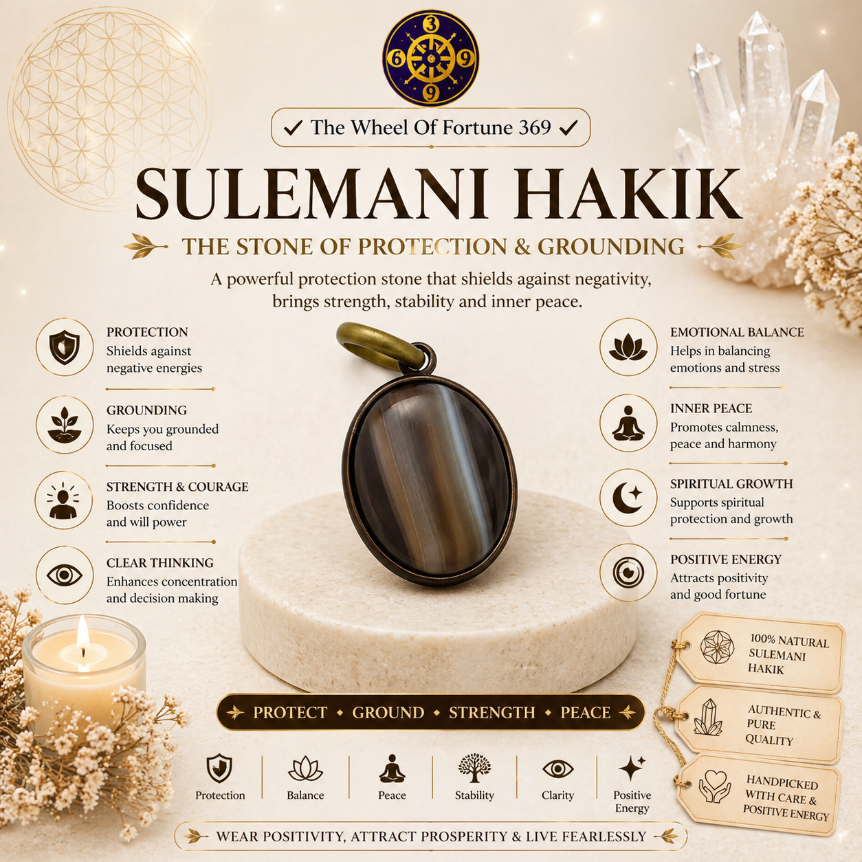 Sulemani Hakik Pendent