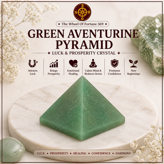 Natural Green Aventurine Pyramid